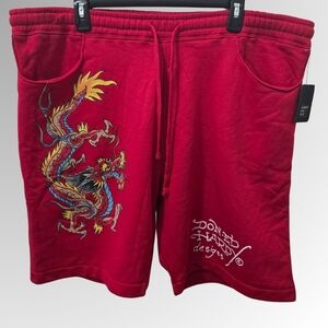 Ed Hardy Red Dragon Men's Shorts